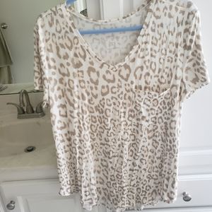 Leopard Boutique top